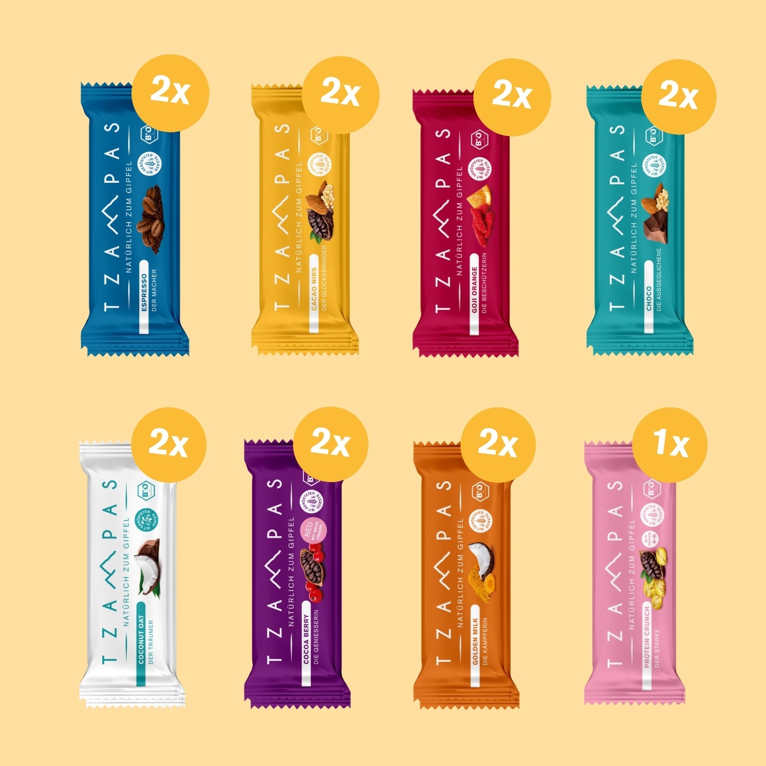 Rainbow Box - 8 Sorten