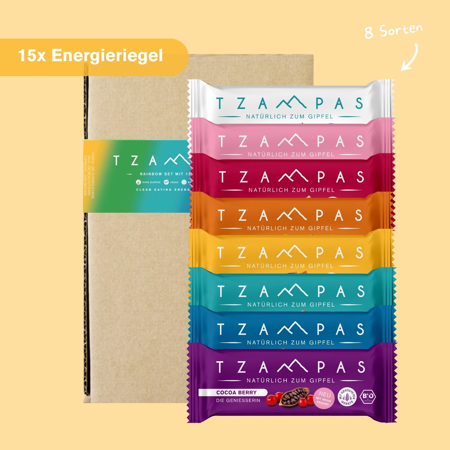 Rainbow Box - 8 Sorten