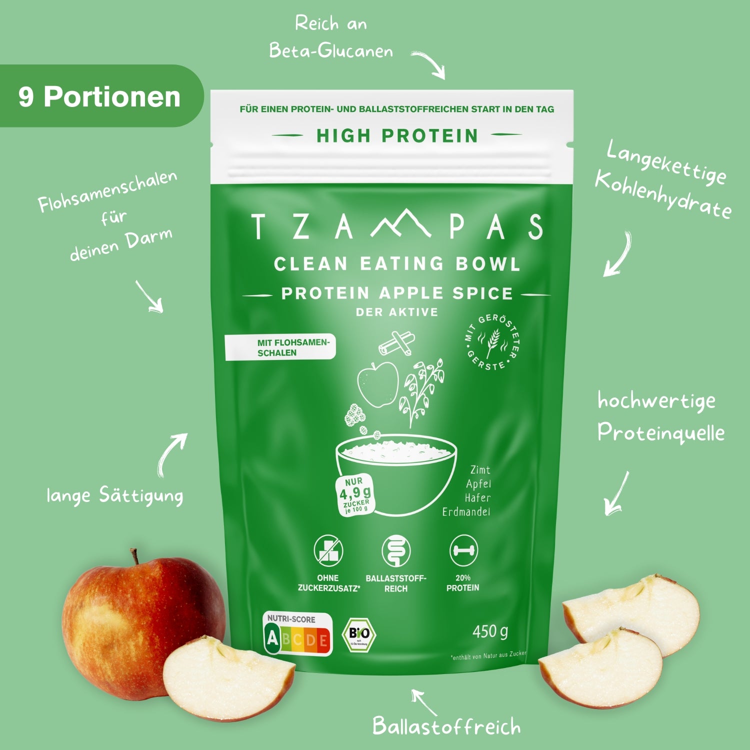 Bowl Protein Apple Spice - Der Aktive