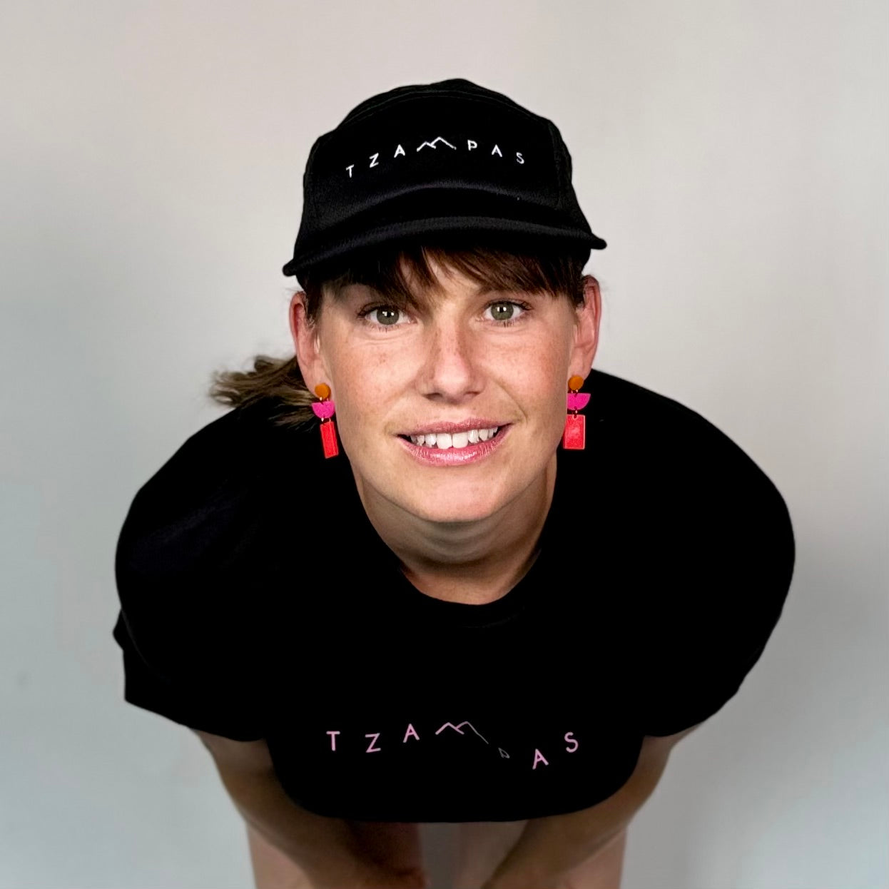 Tzampas 5 Panel Cap - schwarz