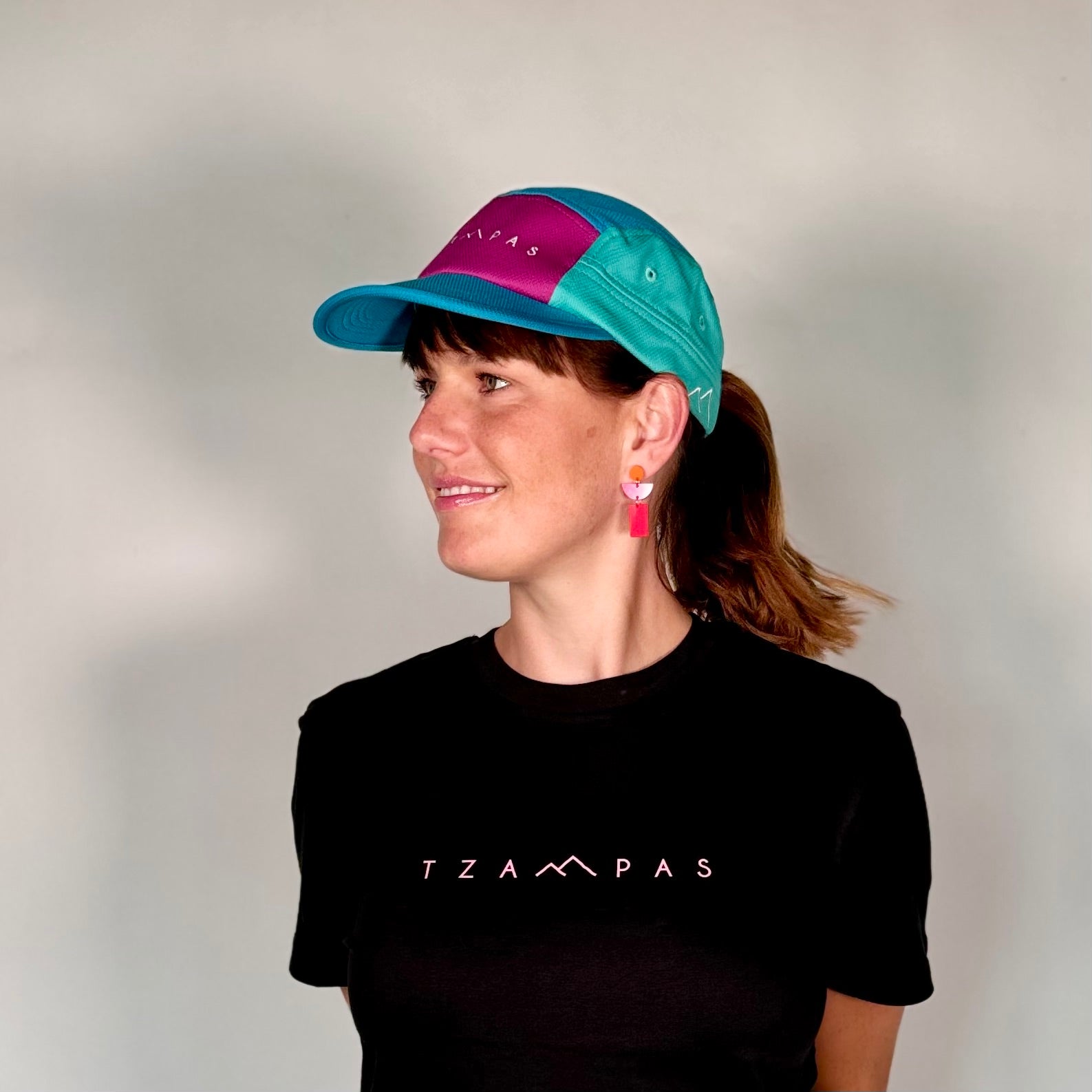 Tzampas 5 Panel Cap - bunt