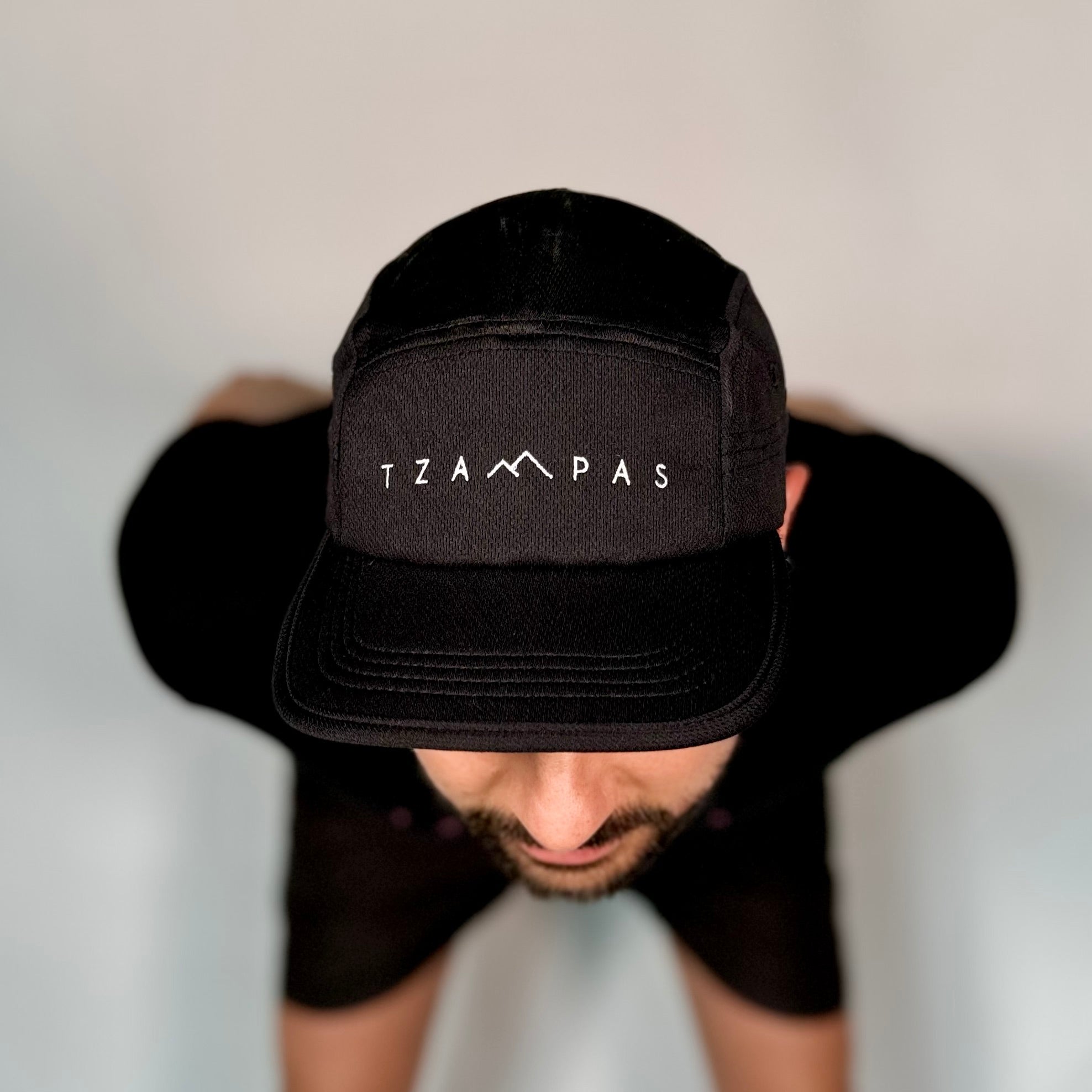 Tzampas 5 Panel Cap - schwarz