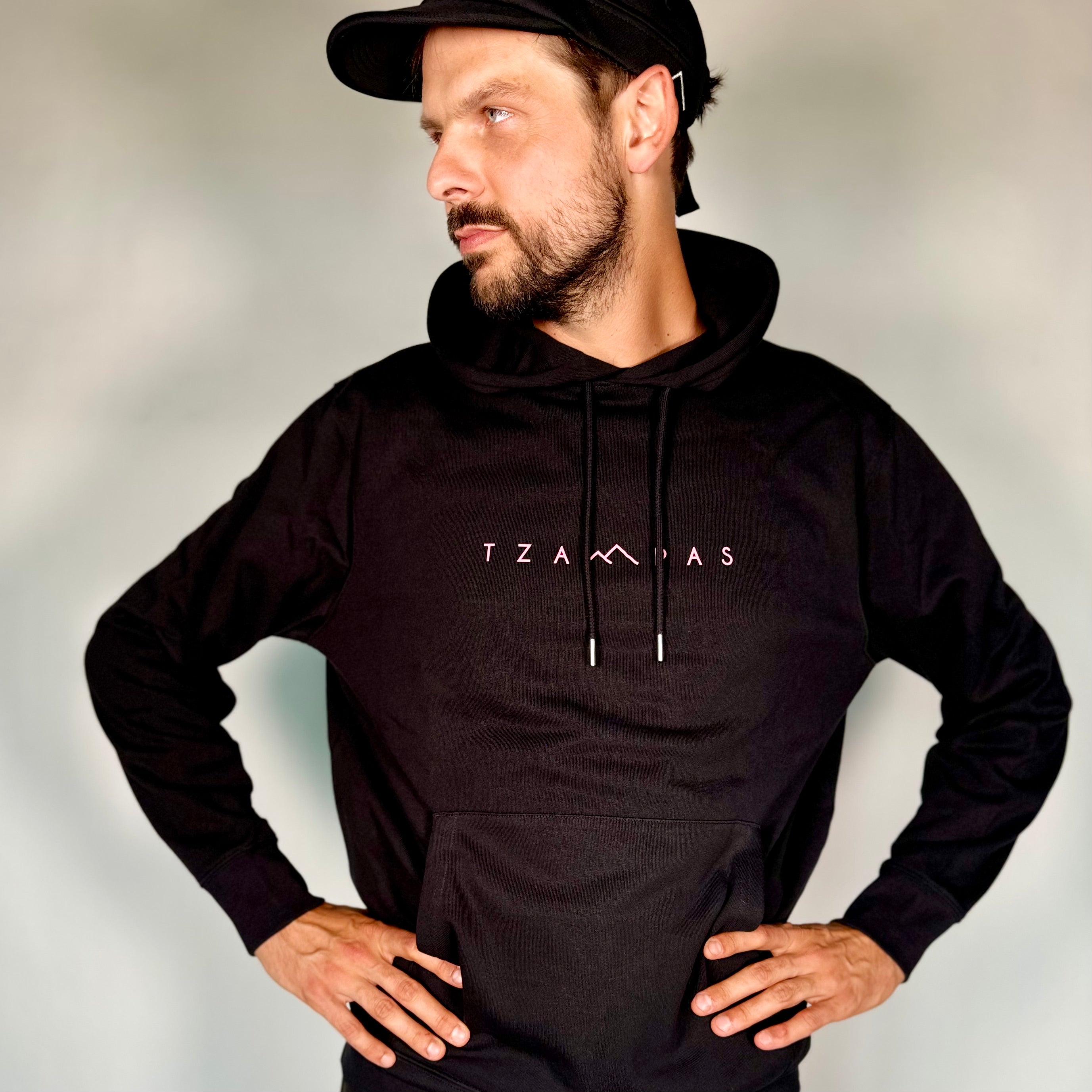 TZAMPAS Hoodie - schwarz