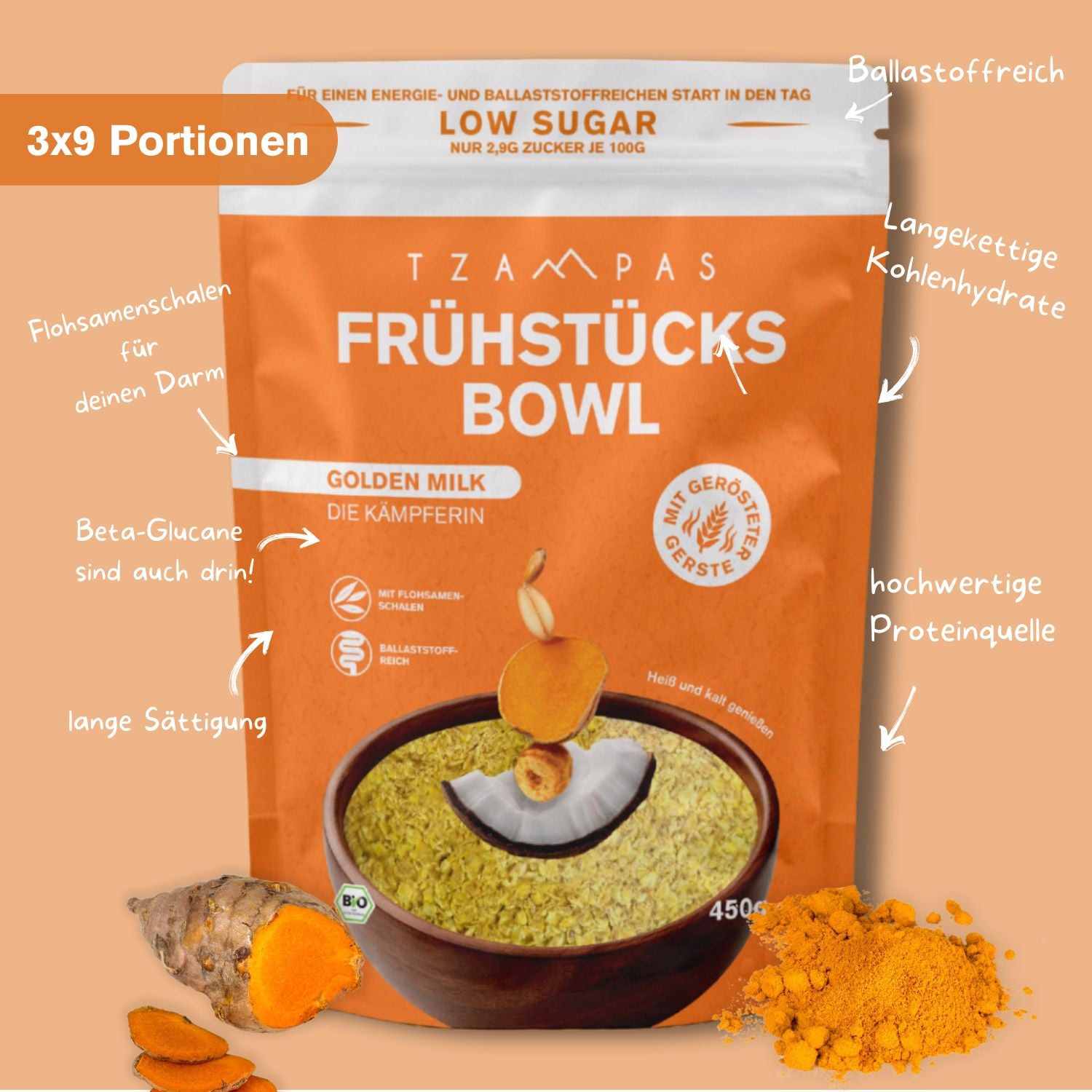 Bowl Golden Milk - Die Kämpferin