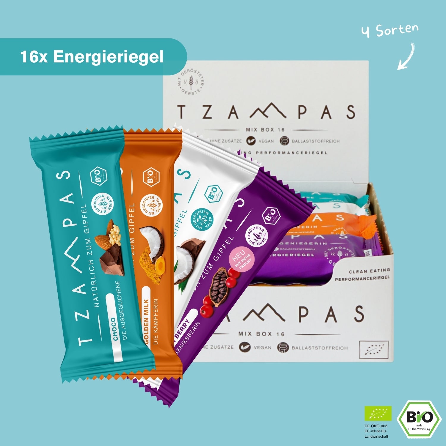Newcomer Box - 4 Sorten