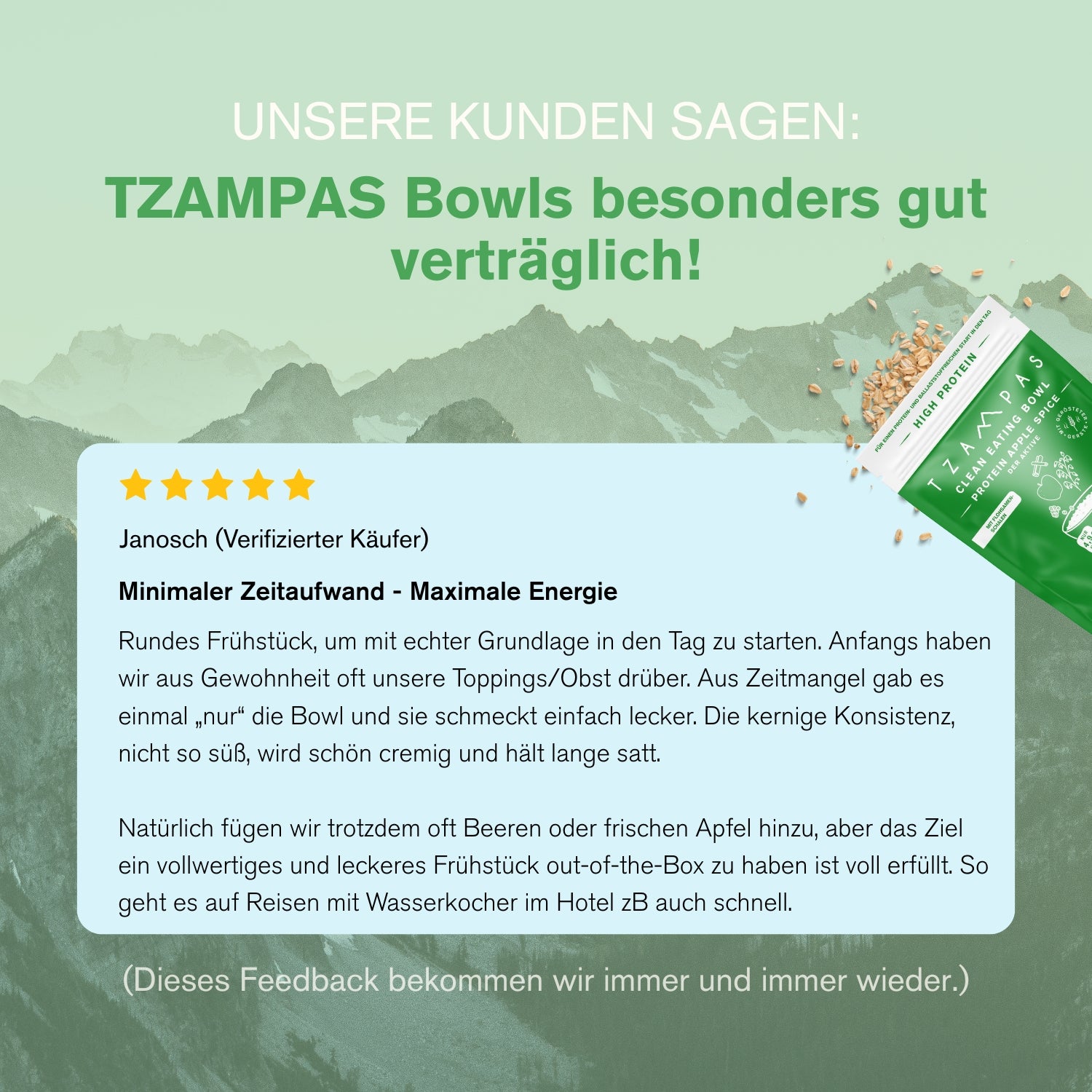 Bowl Protein Apple Spice - Der Aktive