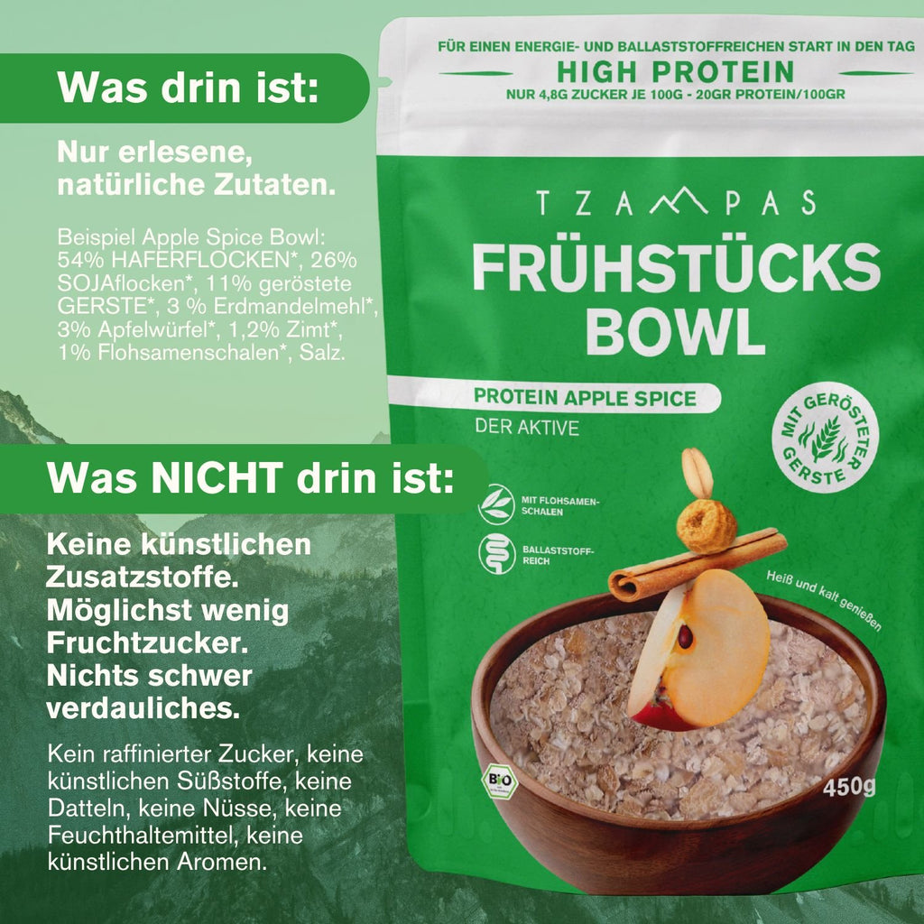 Bowl Protein Apple Spice - Der Aktive