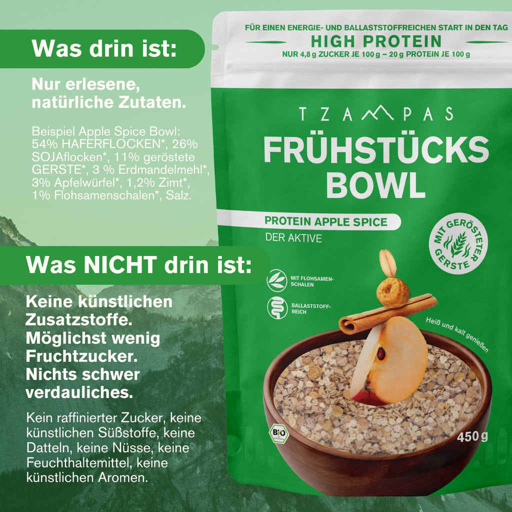 Bowl Protein Apple Spice - Der Aktive