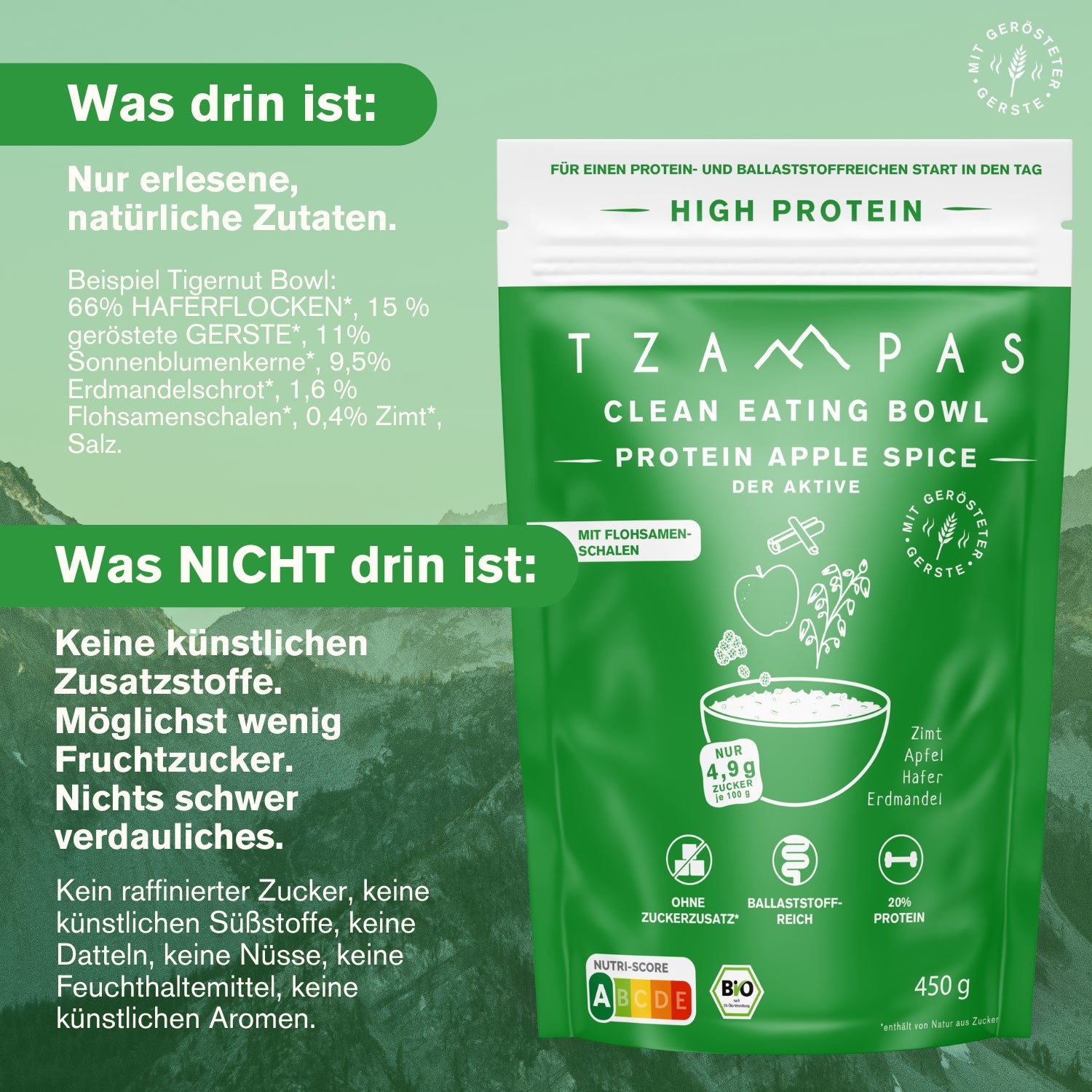Bowl Protein Apple Spice - Der Aktive