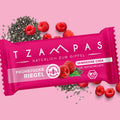 Frühstücksriegel Himbeere Chia