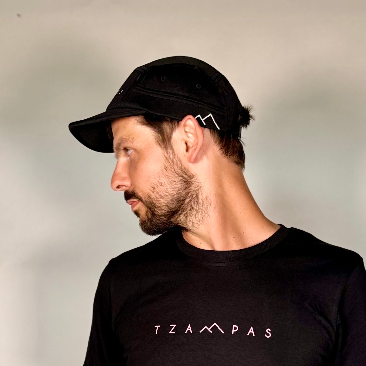 Tzampas 5 Panel Cap - schwarz