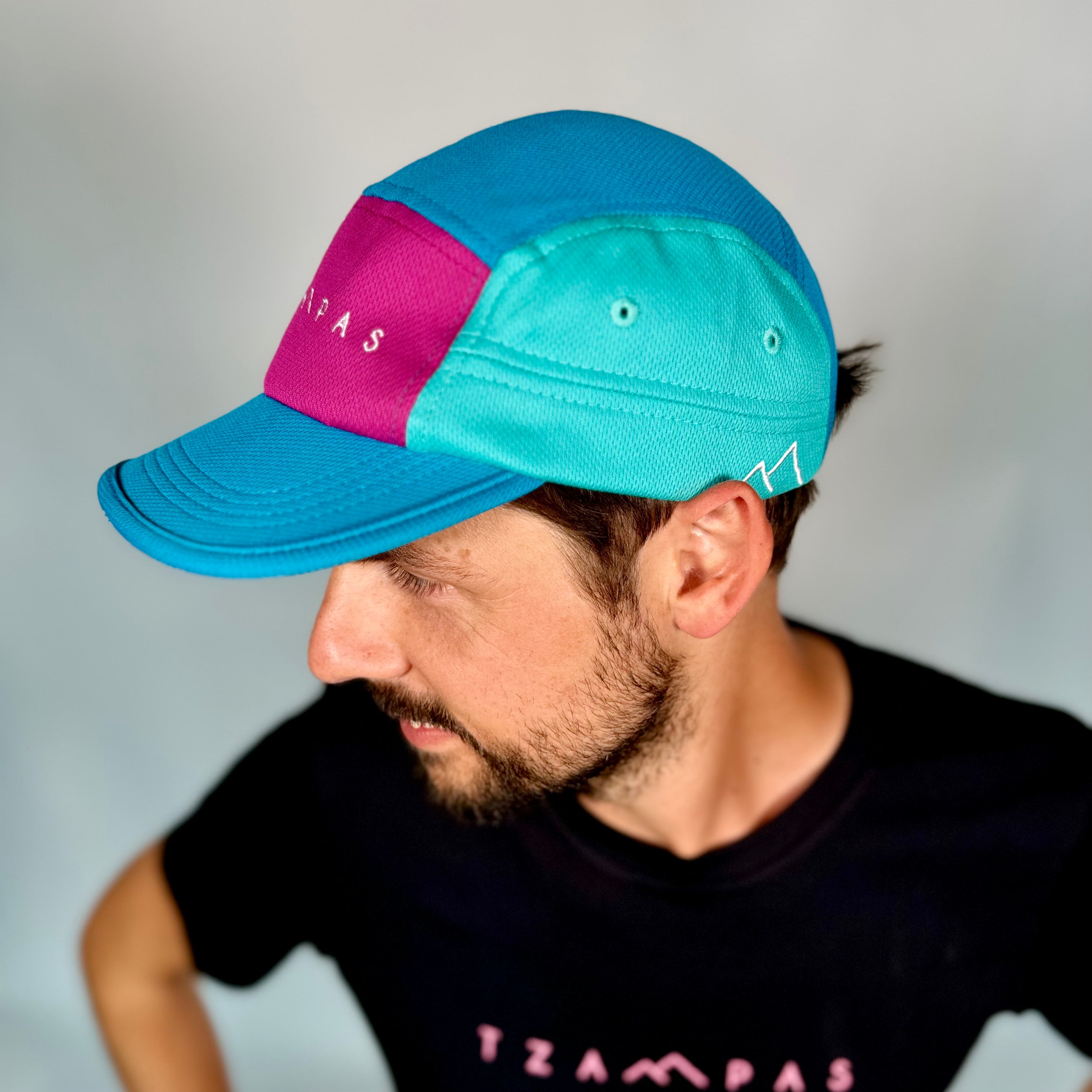 Tzampas 5 Panel Cap - bunt