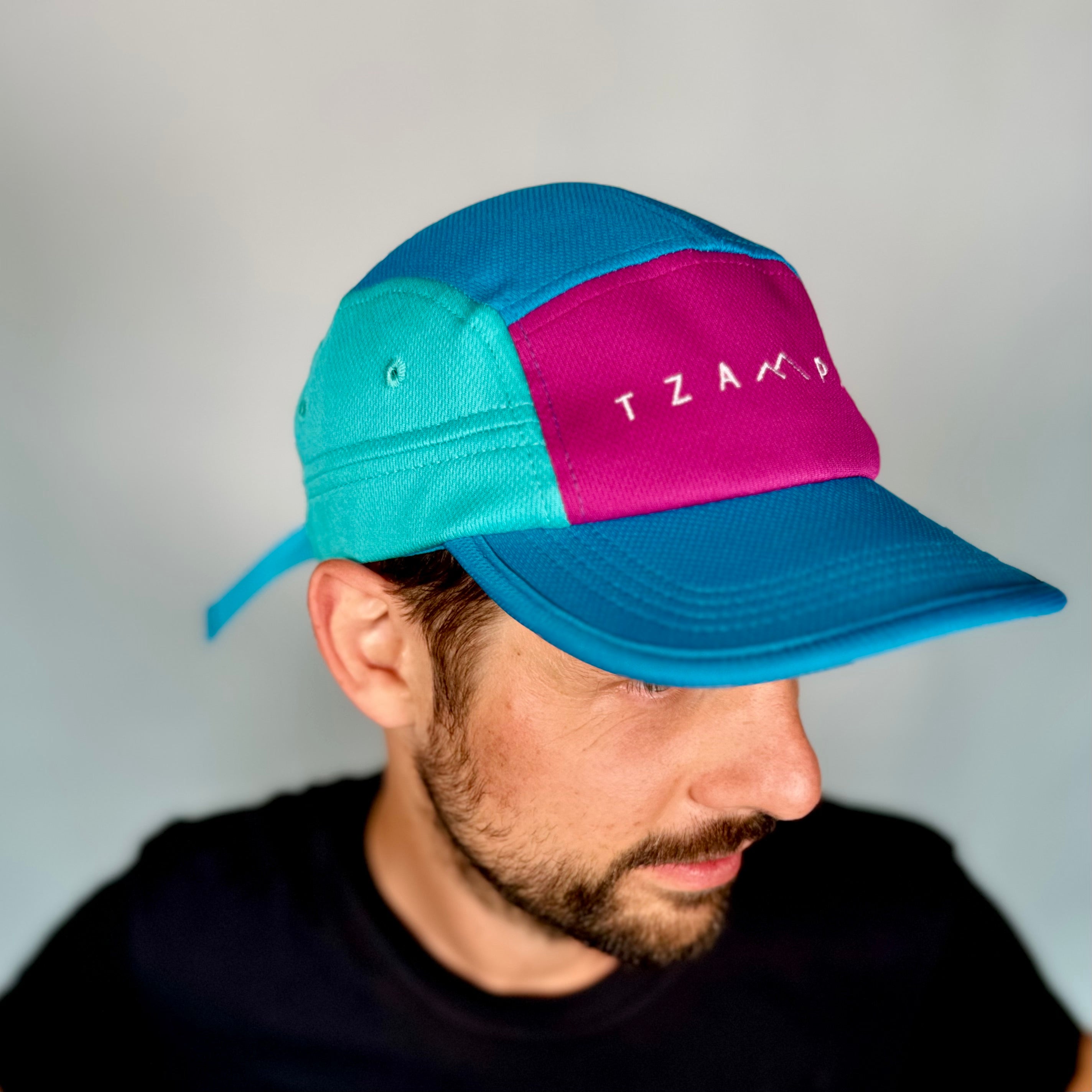 Tzampas 5 Panel Cap - bunt