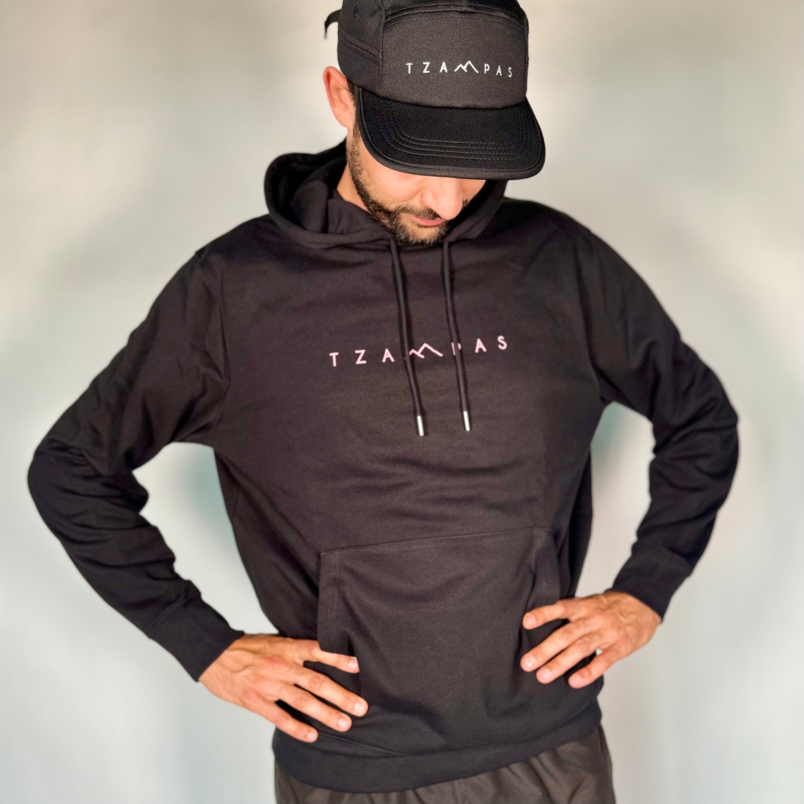 TZAMPAS Hoodie - schwarz