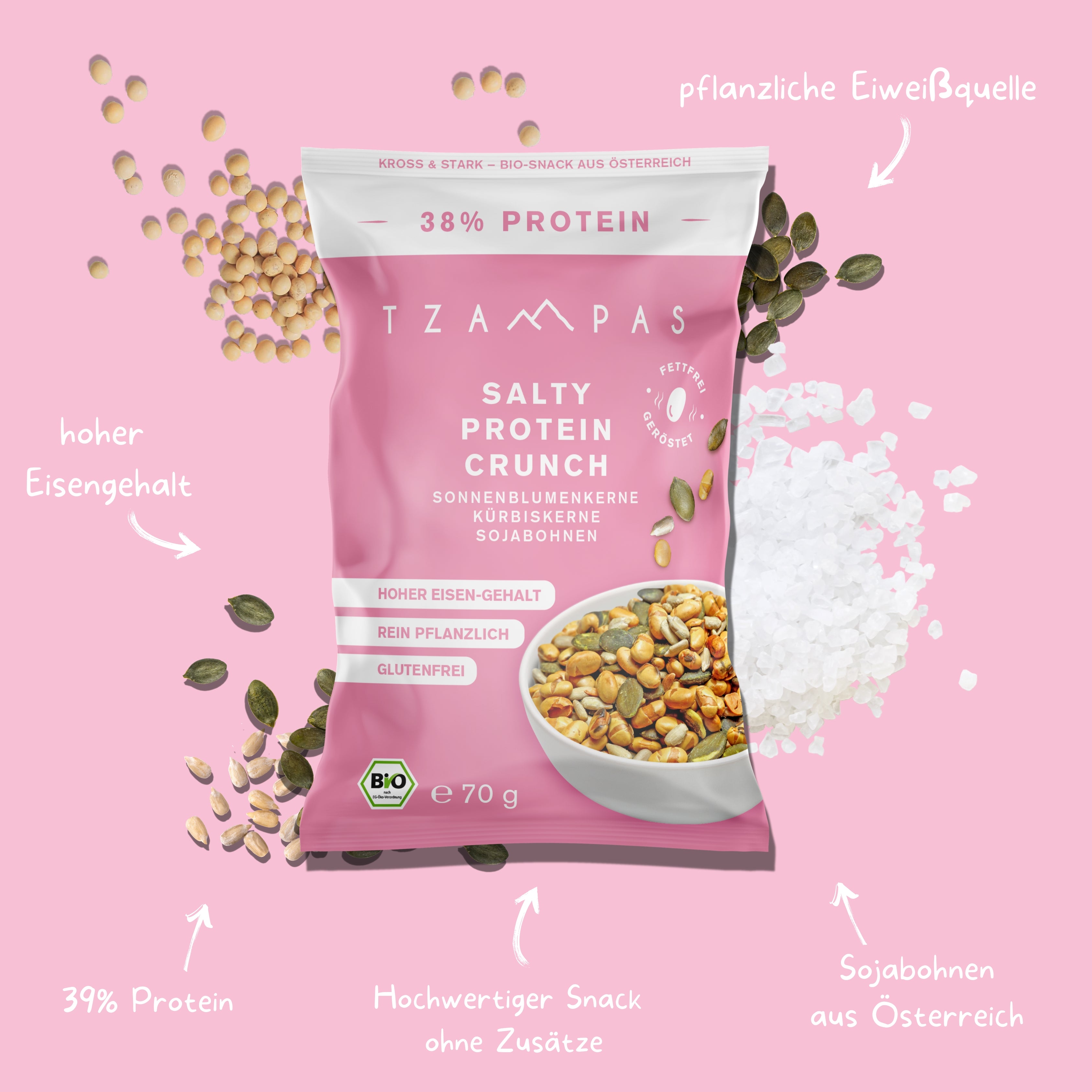 Salty Protein Crunch - Meersalz