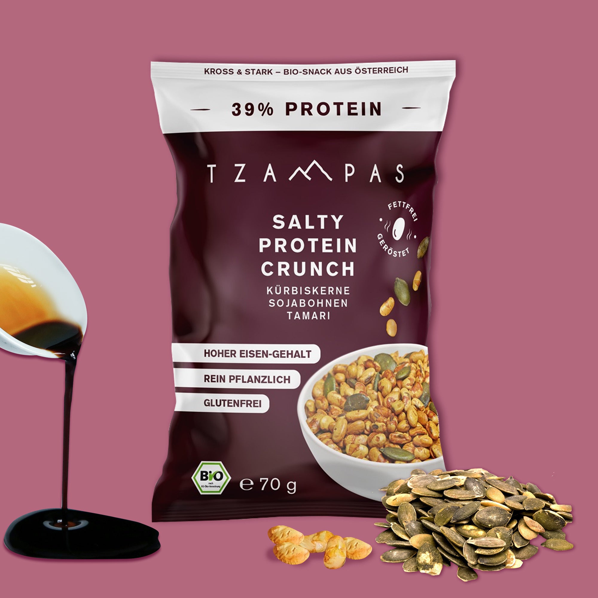 Salty Protein Crunch - Tamari