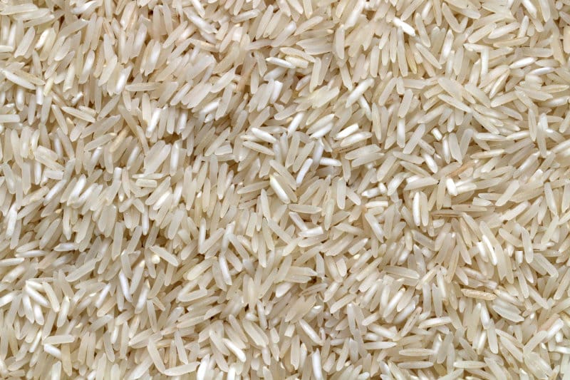 Reiskörner als Grundlage für Reissirup